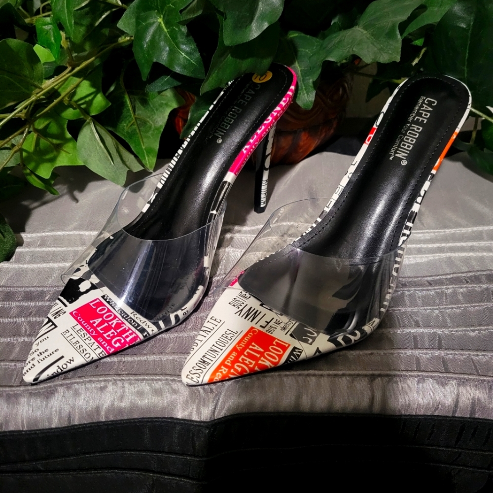 Clear Heels by Cape Robbin